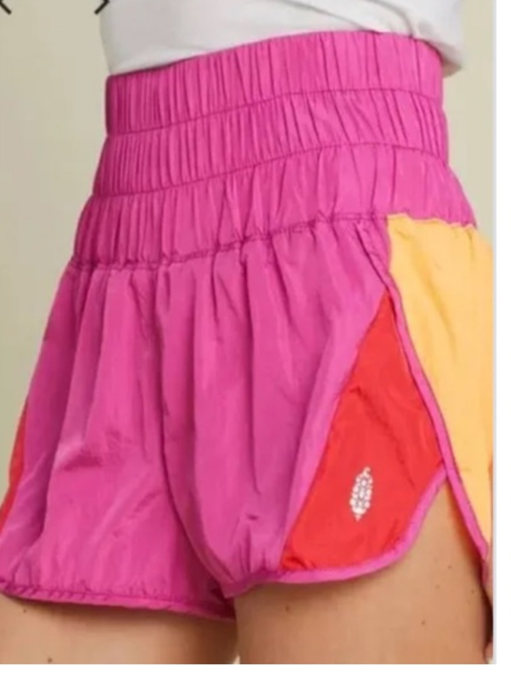 Free People Movement The Way Home Colorblock Shorts